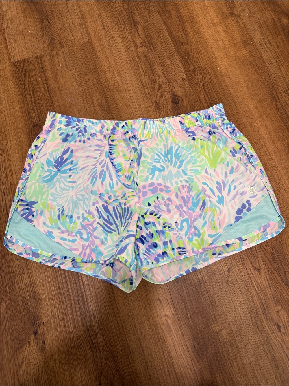 Lilly Pulitzer Luxletic Ocean Trail Shorts